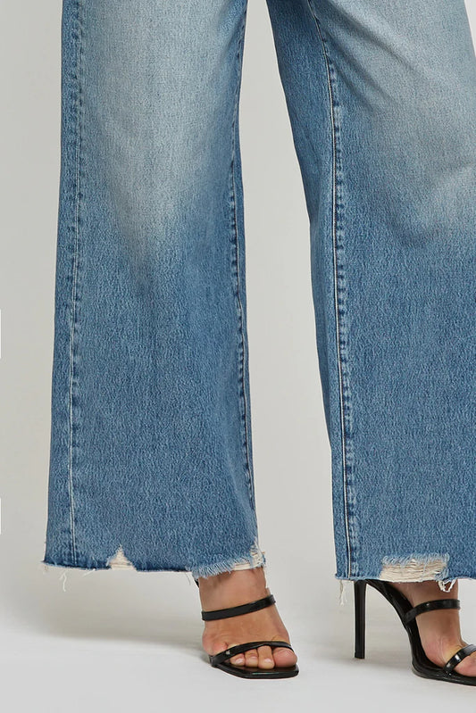 Hidden Nori Extra Wide Leg Jean