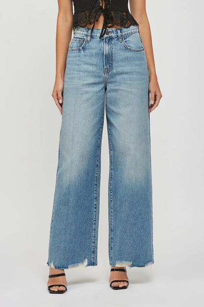 Hidden Nori Extra Wide Leg Jean