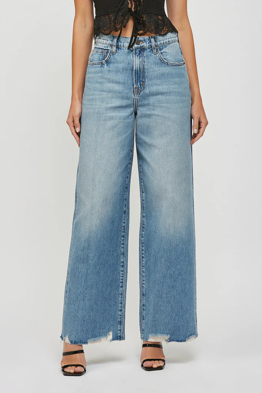 Hidden Nori Extra Wide Leg Jean