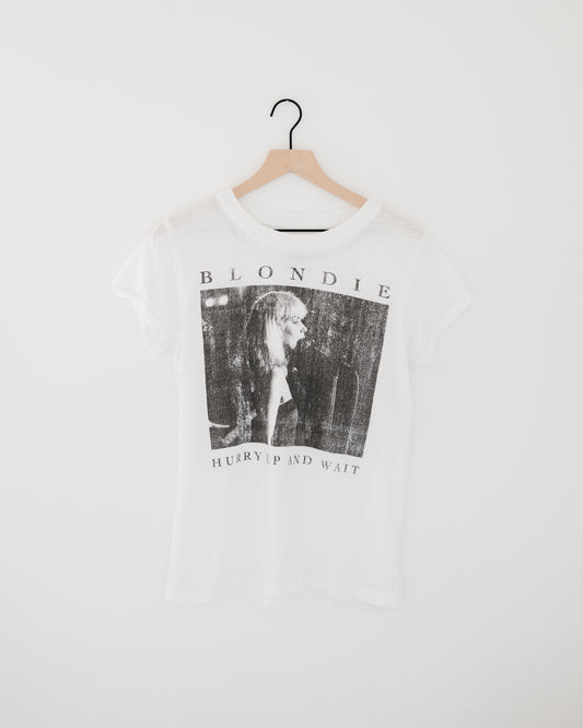 Recycled Karma Blondie Hurry Up and Wait Tee