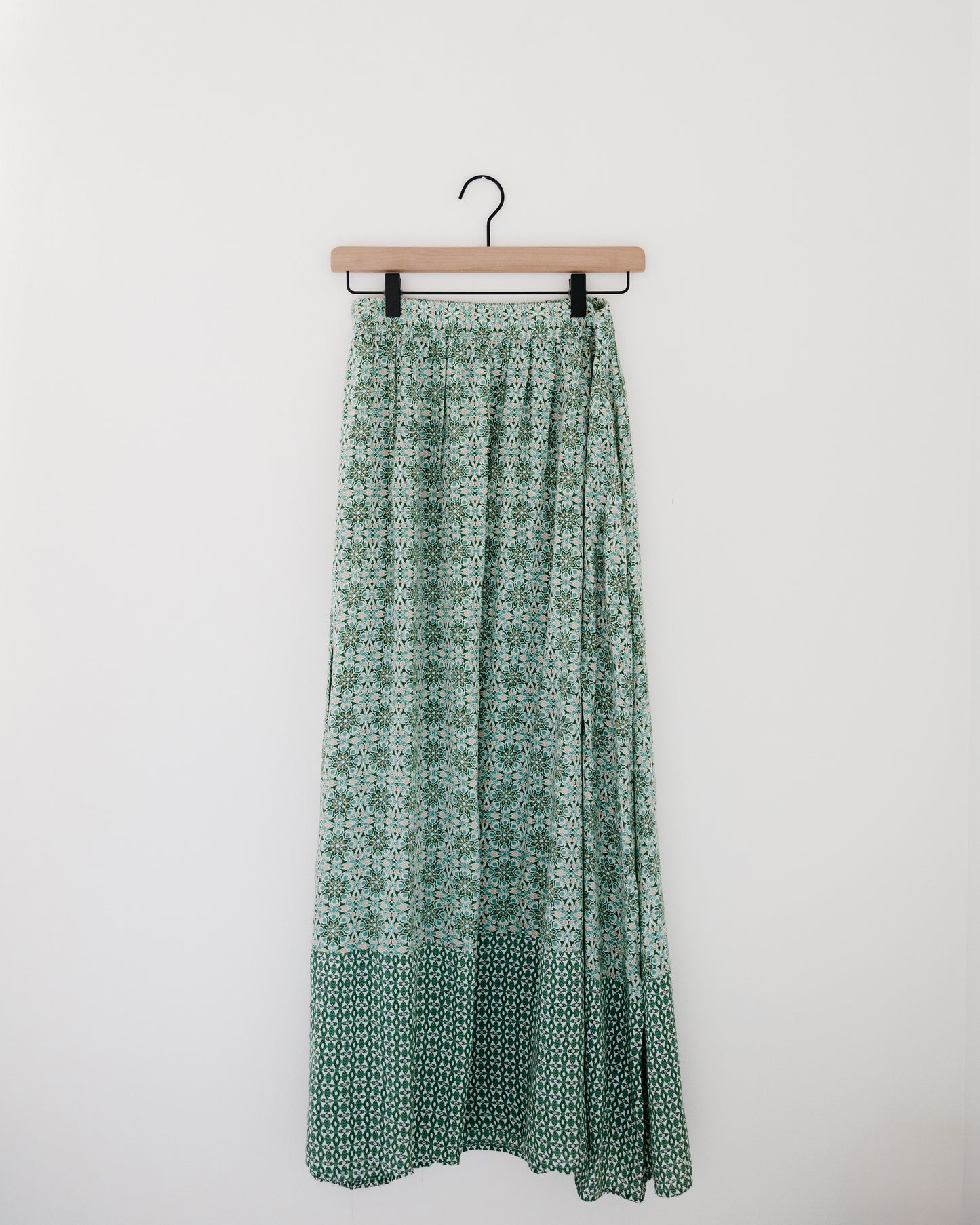 Elan Boho Midi Tiered Skirt