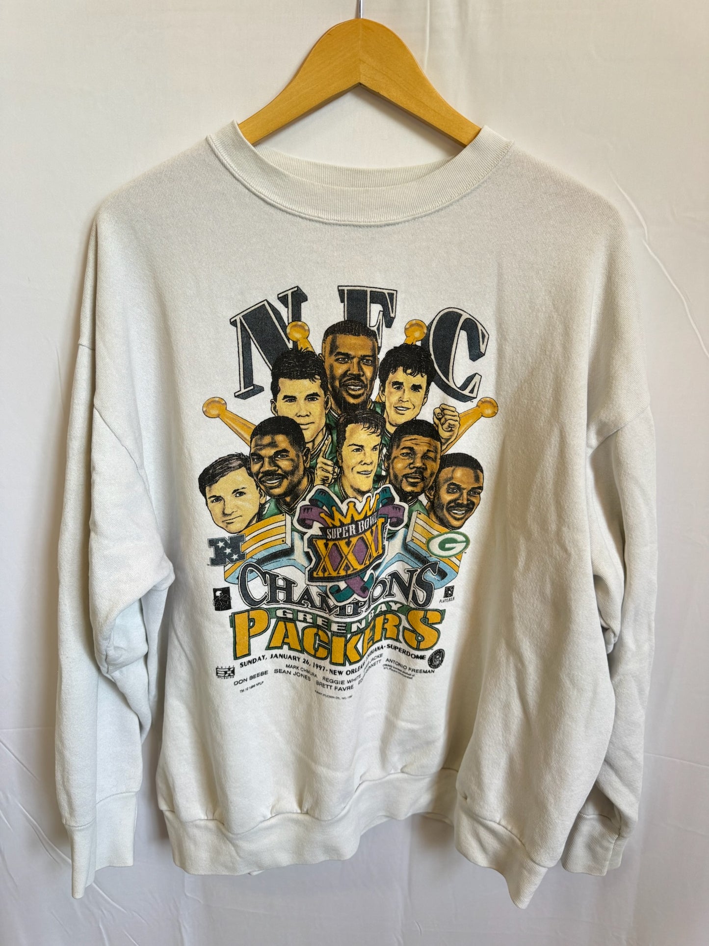 Vintage Packer NFC Crewneck