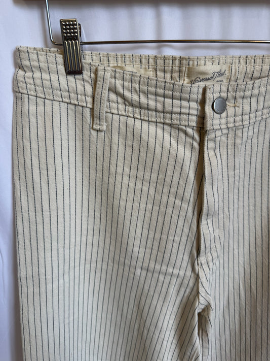 Sailor Pinstripe Wide Leg Jeans