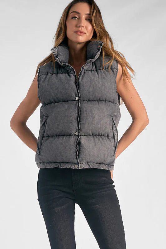 Elan Puffer Vest Zip-up