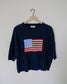 Buttermelon Flag Knit Sweater