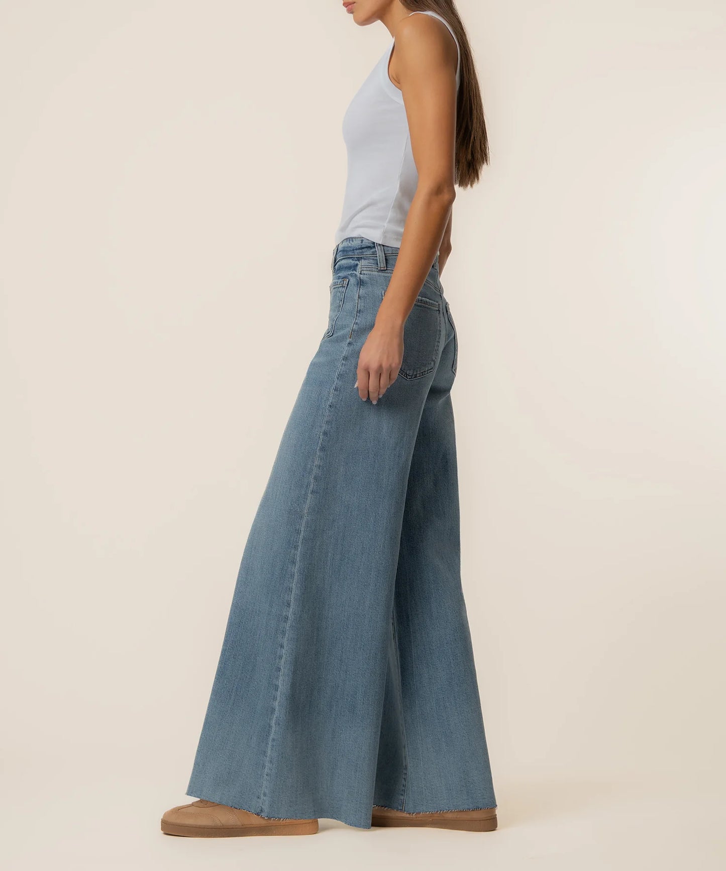 Kut from the Kloth Blake High Rise Super Wide Leg Jeans