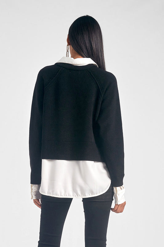 Sweater /shirt combo