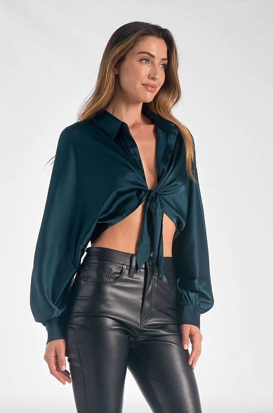 Elan Twist Tie Top