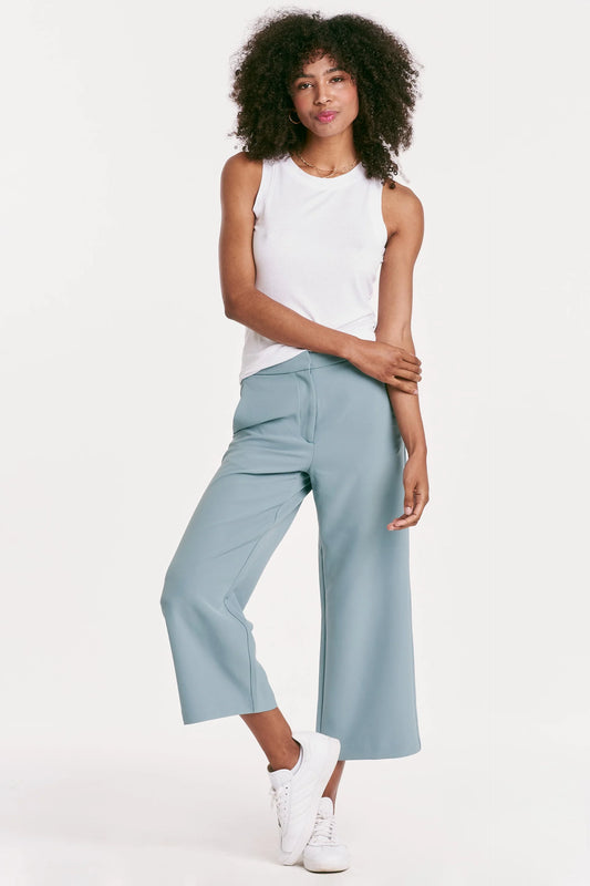Another Love Denali High Rise Wipe Legged Crop Pant
