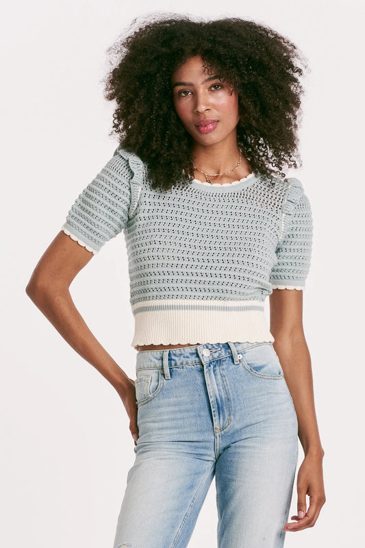 Another Love Neve Scallop Edge Sweater