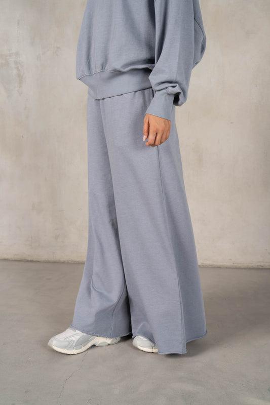 Lalamia Seamless Waistband Wide Leg Sweatpants