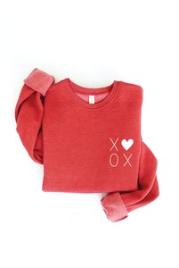 XOXO Graphic Crewneck Sweatshirt