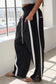 Bucketlist Windbreaker Pants with Contrast Stripe