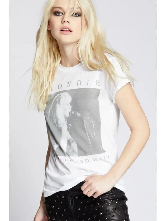 Recycled Karma Blondie Hurry Up and Wait Tee