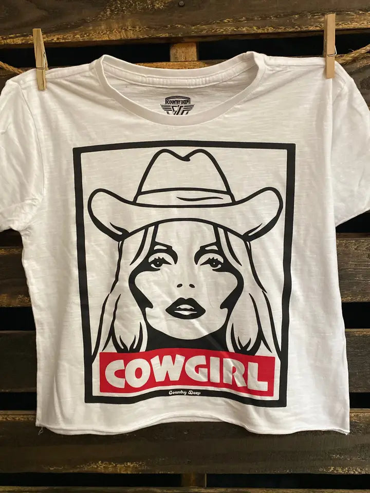 Cowgirl Regular Cropped Tee