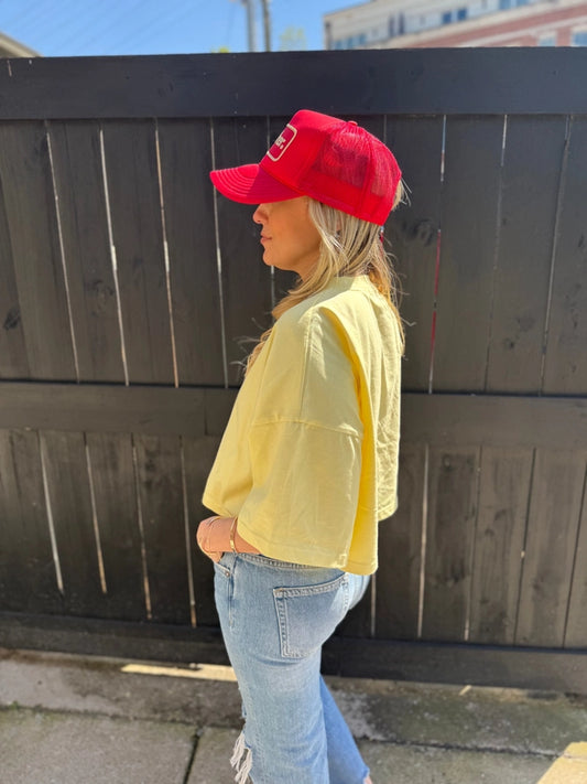 Strong as a Mother Cropped Fit Tee