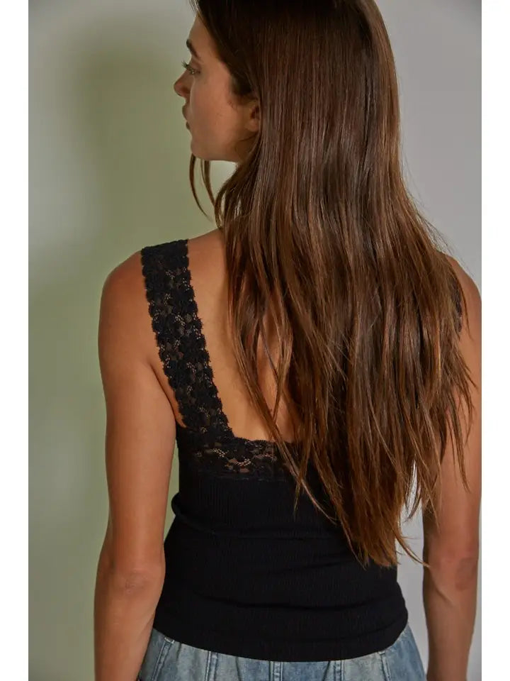 By Together Knit Seamless Ribbed Tank Top