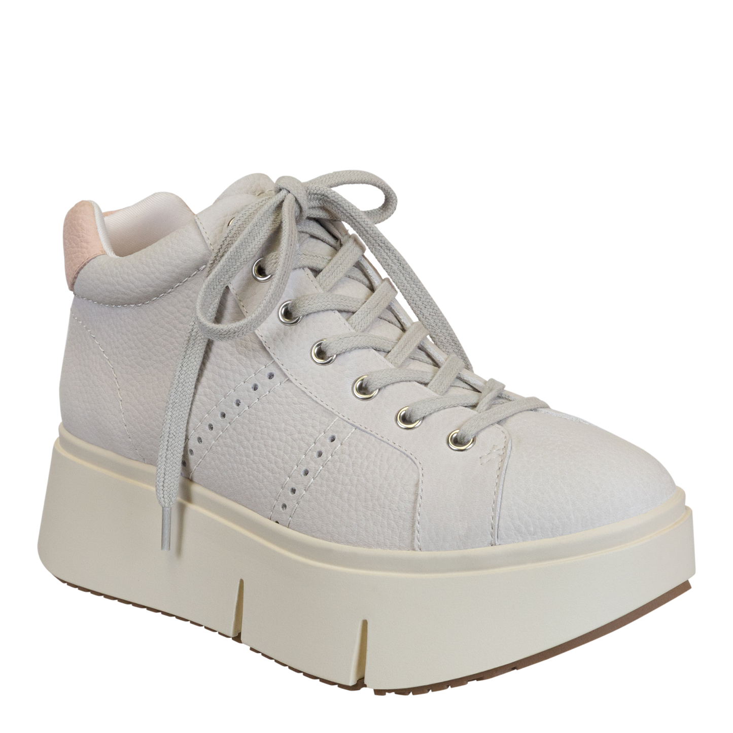 NAKED FEET - ESSEX in MIST Platform High Top Sneakers