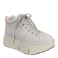 NAKED FEET - ESSEX in MIST Platform High Top Sneakers