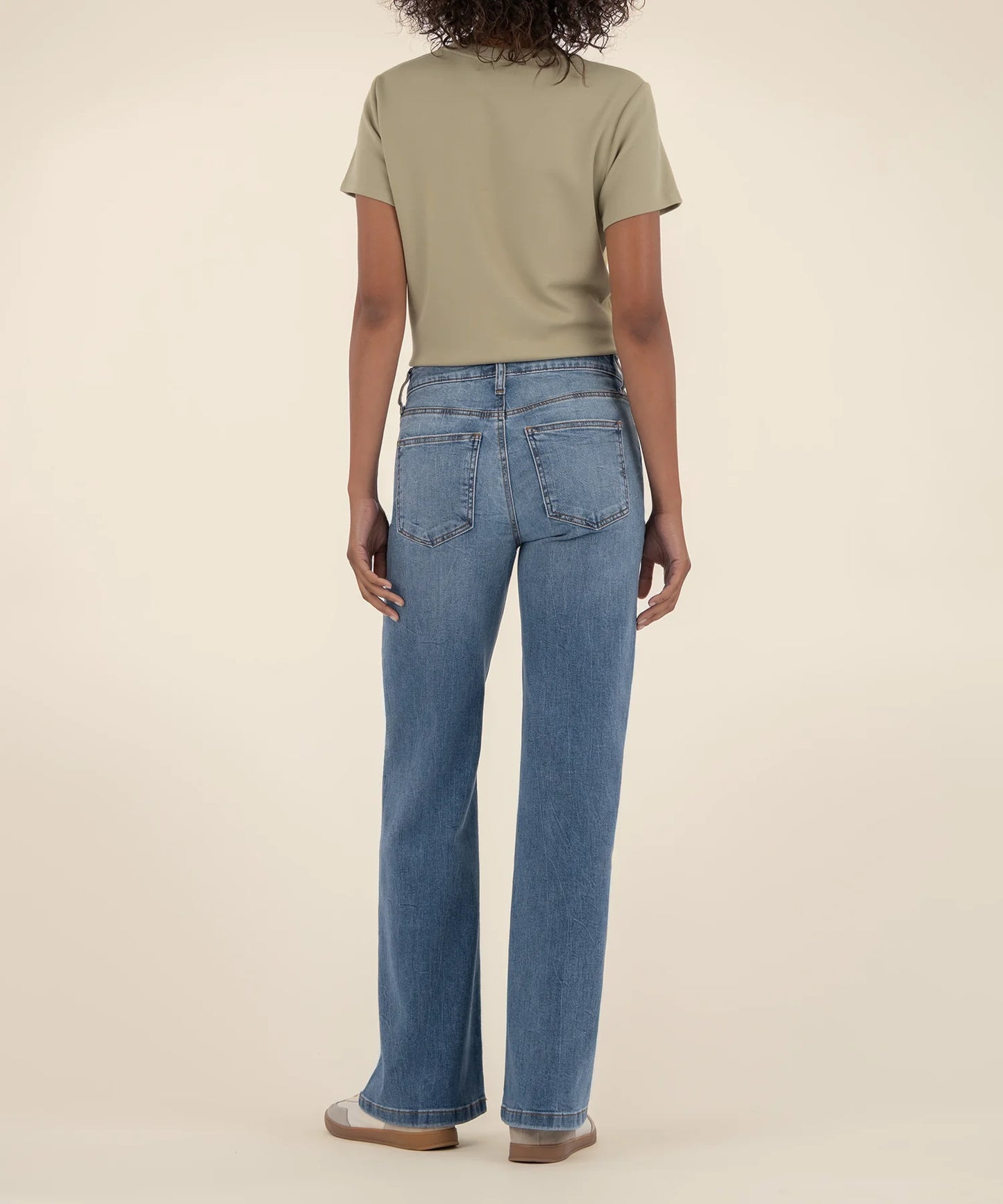 Kut from the Kloth Jean High Rise Wide Leg Pant