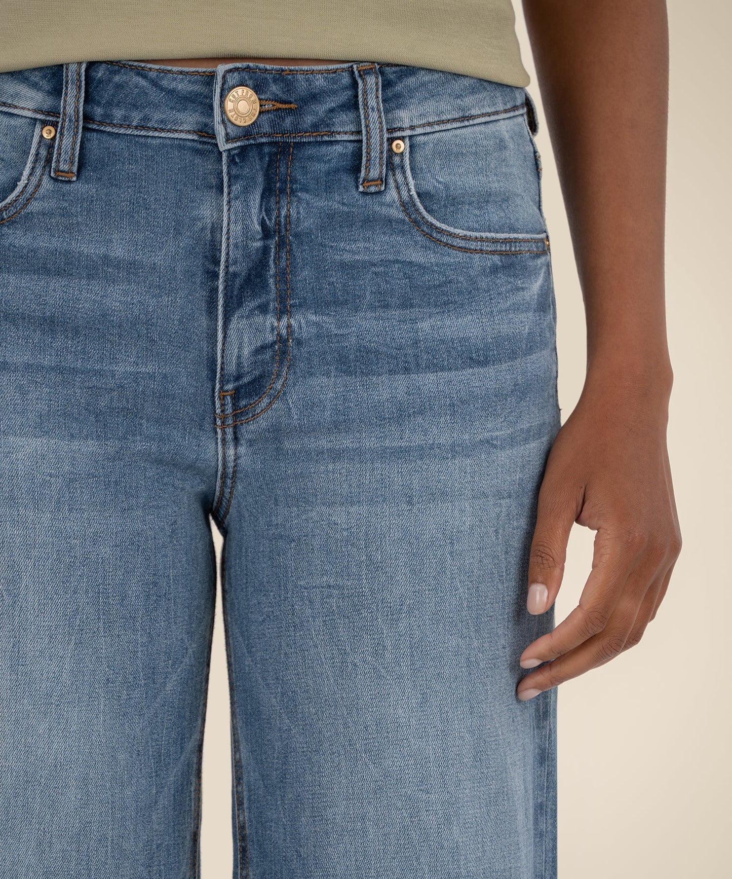 Kut from the Kloth Jean High Rise Wide Leg Pant