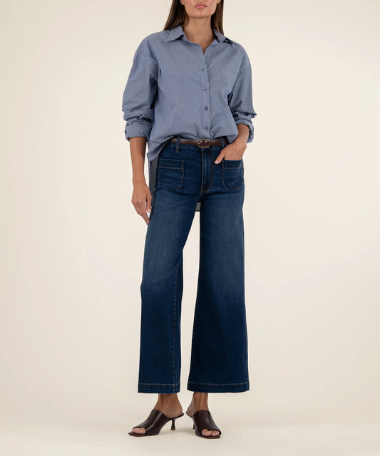 Kut from the Kloth Meg Patch Pocket High Rise