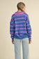 &merci Striped Collared Sweater