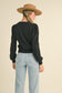 &merci Scalloped Edge Detail Sweater