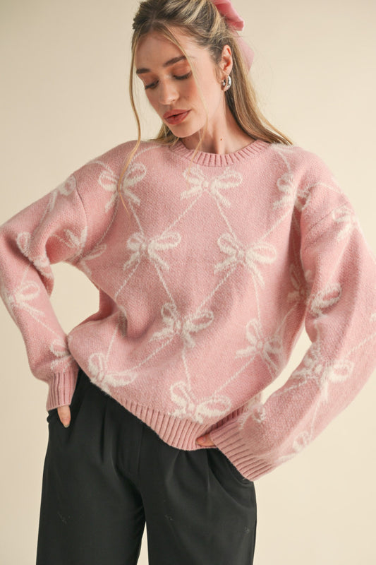 &merci Ribbon Detail Sweater