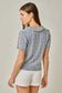 Mystree Washed Polo Sweater