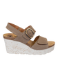 OTBT - PEASANT in GREIGE Wedge Sandals