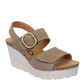 OTBT - PEASANT in GREIGE Wedge Sandals