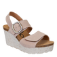 OTBT - PEASANT in ROSETTE Wedge Sandals