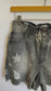 Star Washed Denim Shorts