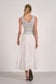 Elan Midi Woven & Knit Maxi Dress