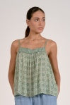Elan Boho Spaghetti Strap Top