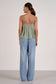 Elan Boho Spaghetti Strap Top