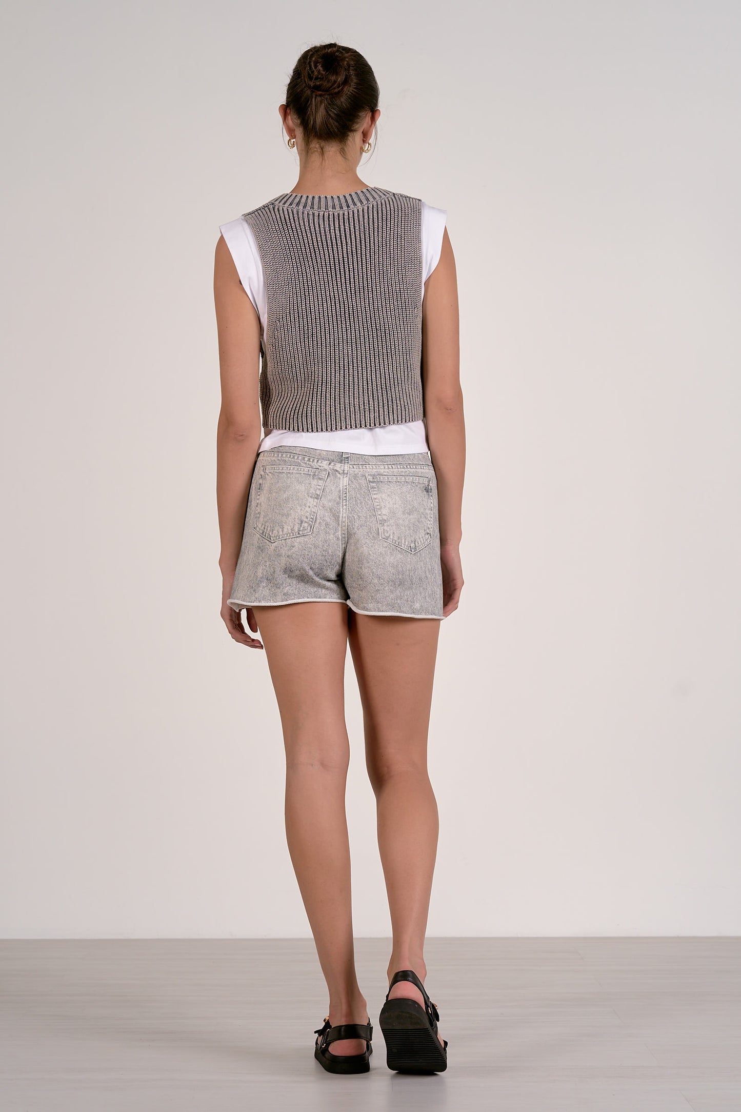 Elan Sleeveless Layered Sweater