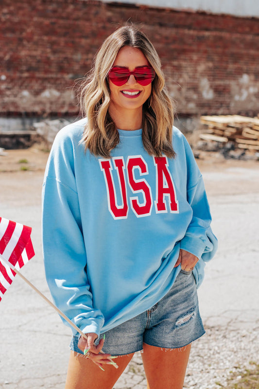Throw Back USA Pullover