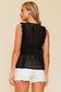 Lace Sleeveless Woven Top