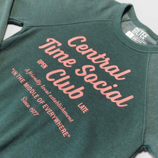 Giltee Central Time Social Club Crewneck
