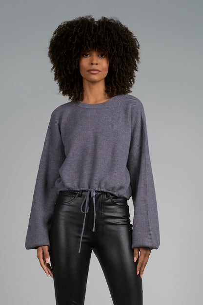 Elan Drawstring Knit Sweater