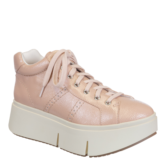 NAKED FEET - ESSEX in ROSETTE Platform High Top Sneakers