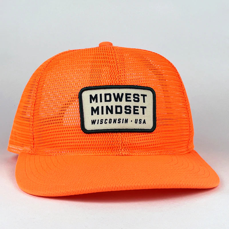 Giltee Midwest Mindset Seed Snapback-Blaze Orange