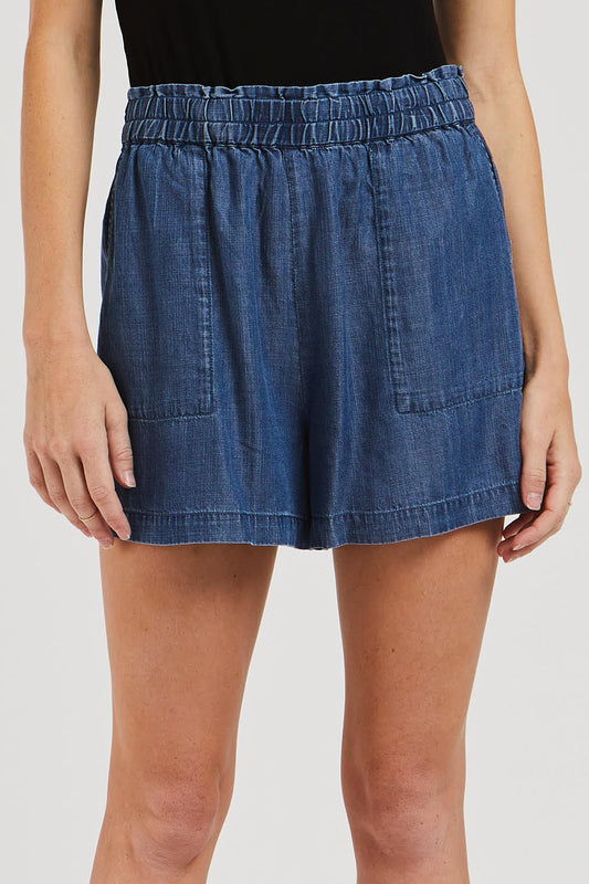 Bellemy Elastic Waist Shorts