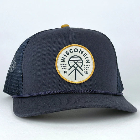 Giltee Wisconsin Native Sailor Snapback